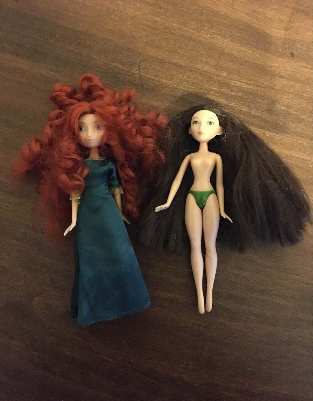 6" brave mini dolls